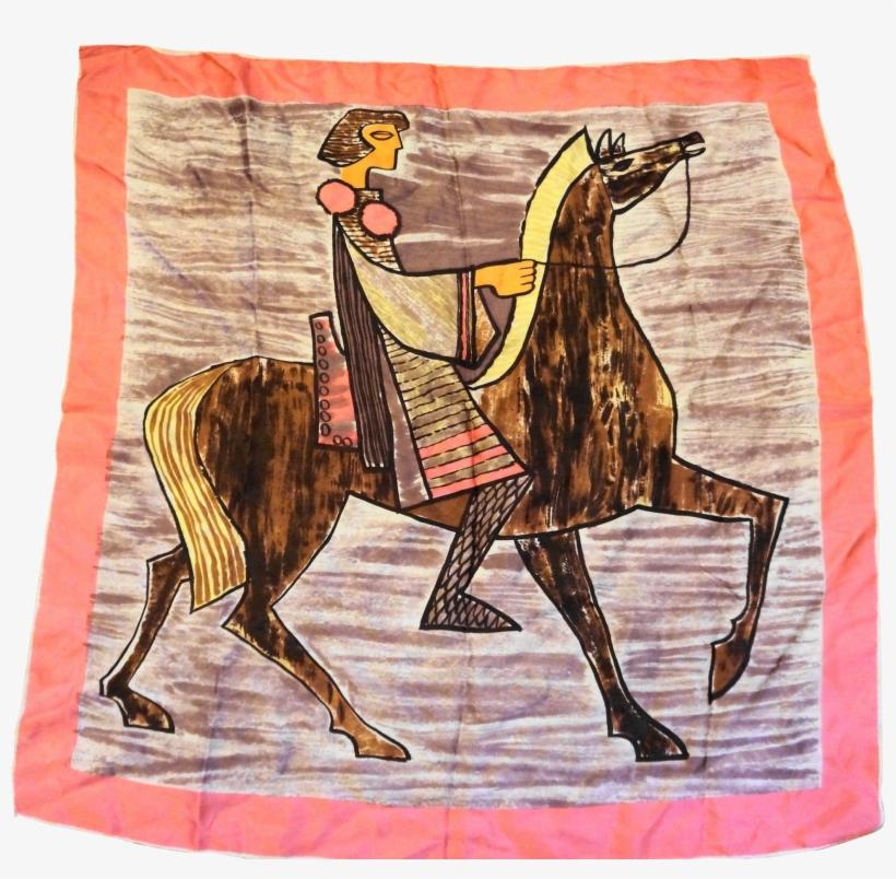 Alexander The Great Greek Warrior Horseback Large Scarf - Towel, transparent png #5888766