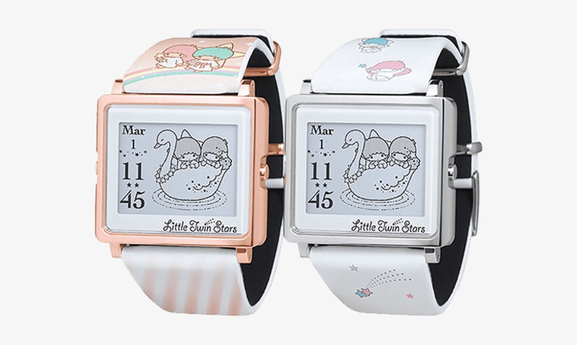 Epson双星仙子系列- 电子纸主题手表smart Canvas - Epsonスマートキャンバス「リトルツインスターズ キキ, transparent png #5889115