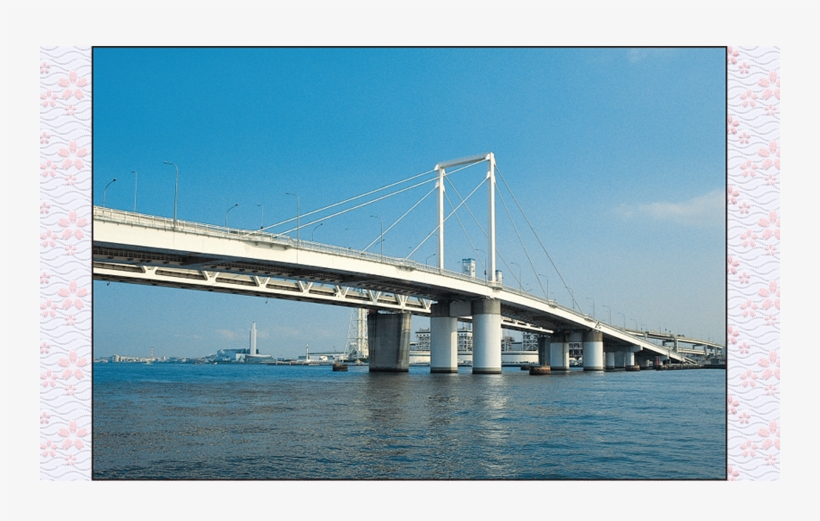 神奈川・横浜のシンボル 横浜ベイブリッジ, transparent png #5889558