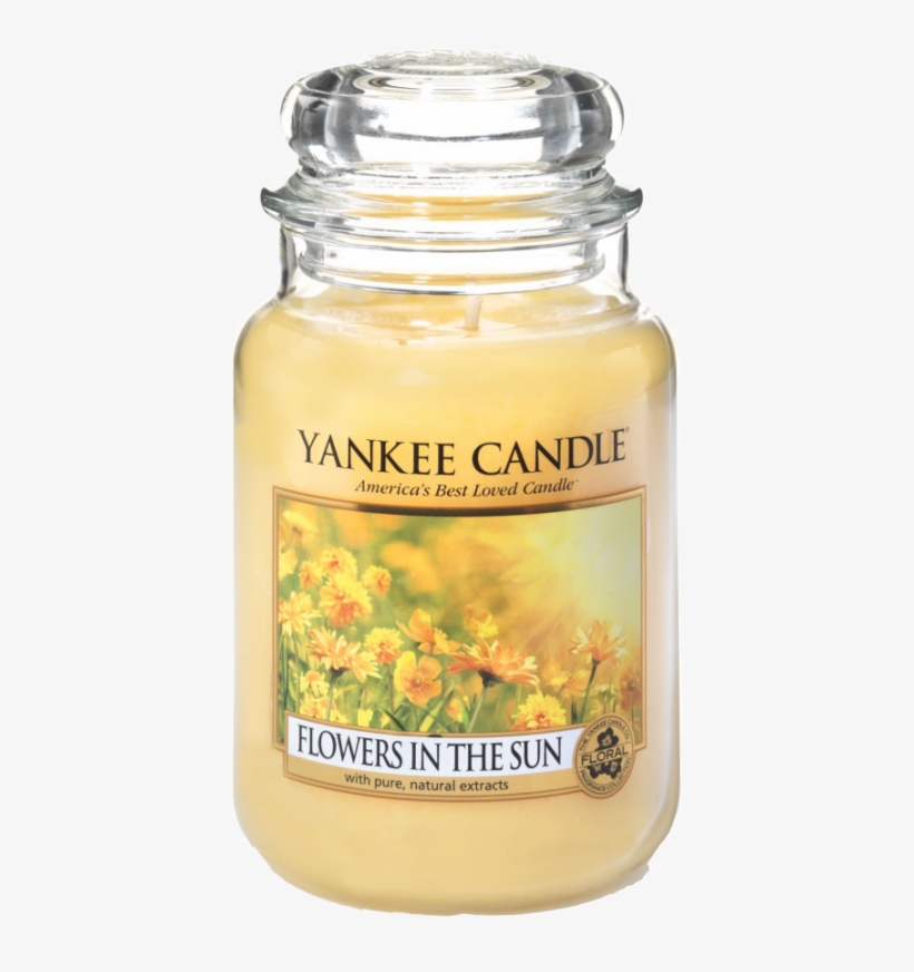 Yankee Candle Classic Large Jar Flowers In The Sun - Flowers In The Sun Yankee Candle, transparent png #5890010