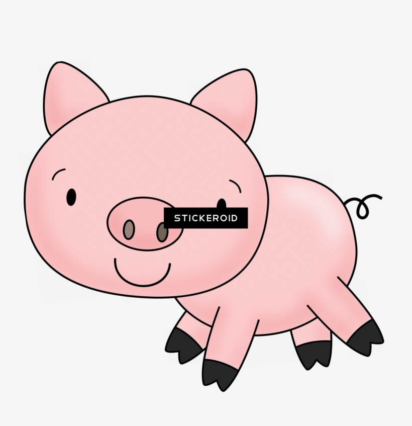 Pig - Cartoon, transparent png #5890242