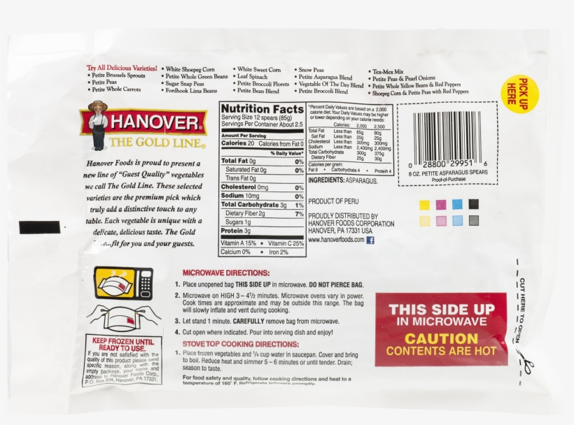 Hanover Steam In Bag Broccoli With Cheese Sauce, transparent png #5890309