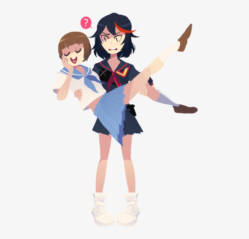 Clothing Human Hair Color Anime Cartoon Uniform Mangaka - Ryuko Matoi, transparent png #5890409