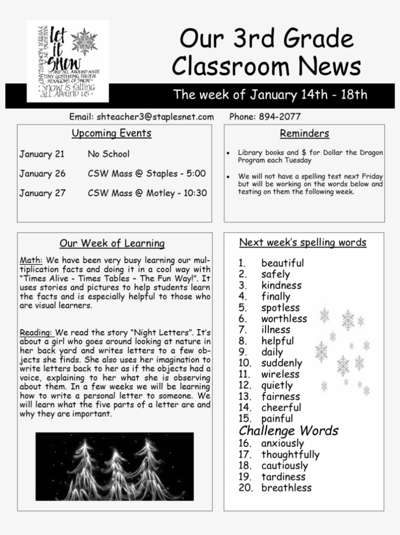 3rd Grade News - News, transparent png #5890461