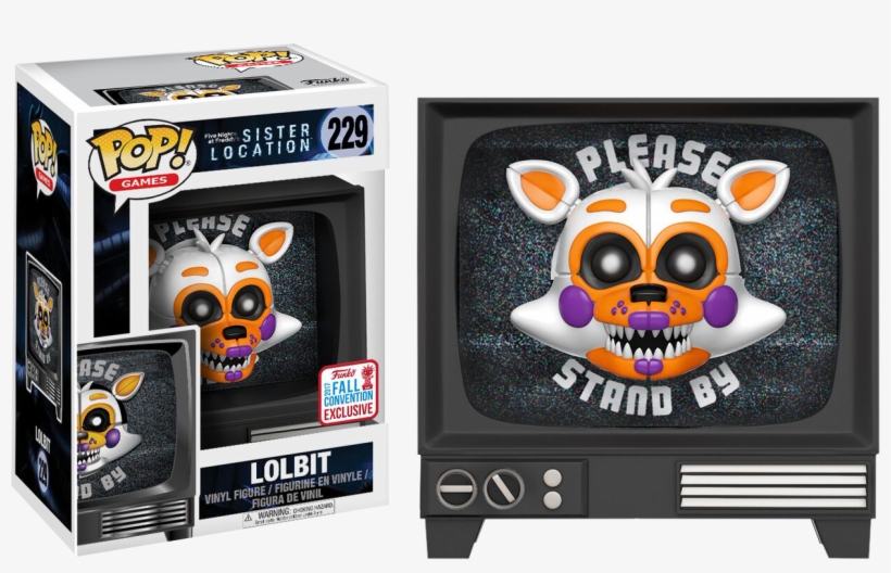 Image - Funko Pop Fnaf Sister Location, transparent png #5891304