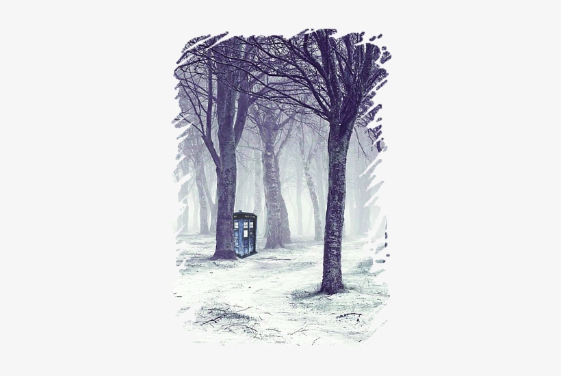 Bleed Area May Not Be Visible - Calvin And Hobbes Trees, transparent png #5891531