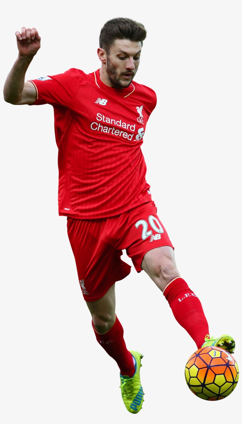 Adam Lallana Football Render - Liverpool Player Png, transparent png #5891766