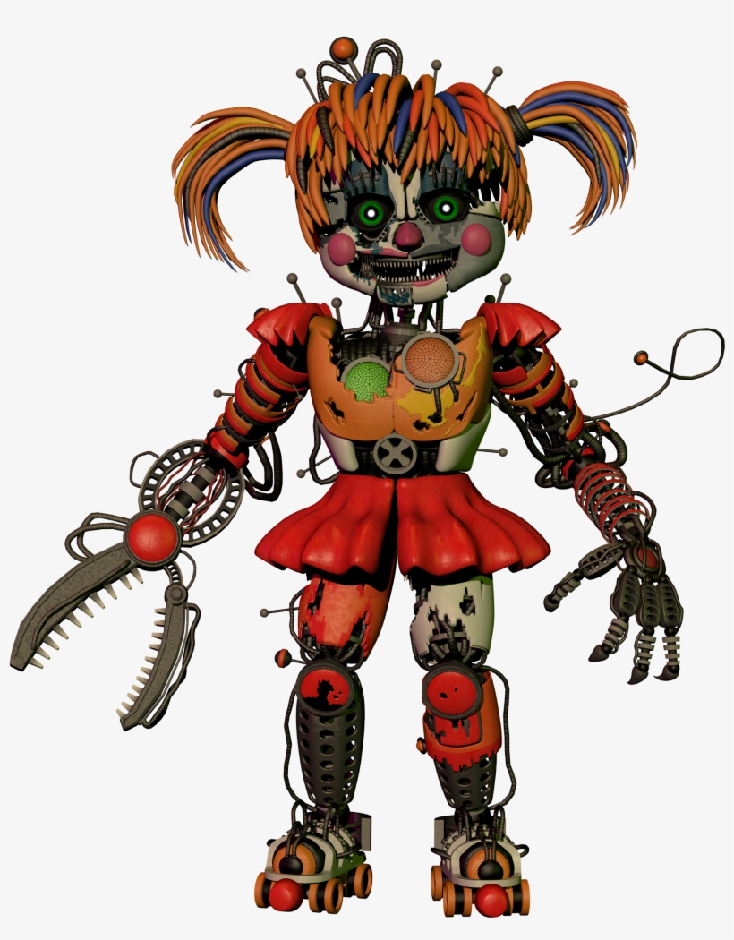 Image Result For Fnaf Pizzeria Simulator Baby - Fnaf Pizzeria Simulator Scrap Baby, transparent png #5891901