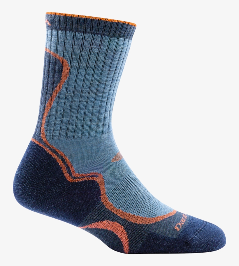 Darn Tough Women's Light Hiker Micro Crew Light Cushion - Sock, transparent png #5892257