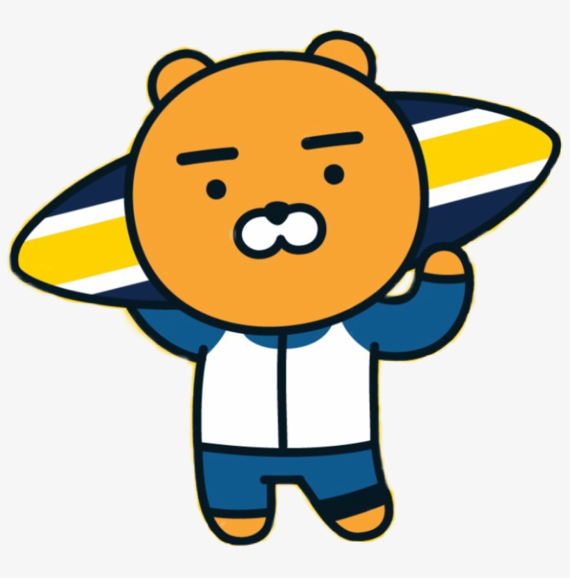 韓国 Korea Character キャラクター Kakaotalk カカオトーク Kakaofriends Ryan Kakaotalk Free Transparent Png Download Pngkey