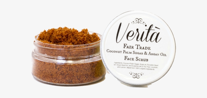 Verita Skin Coconut Palm Sugar & Argan Oil Face Scrub - Cosmetics, transparent png #5892608