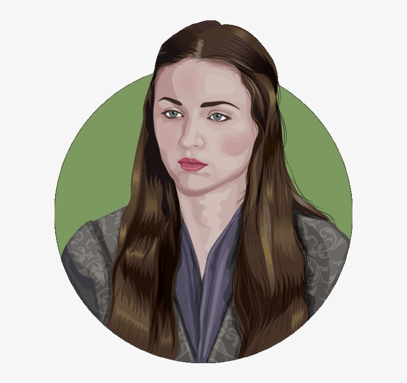 Sansa Stark - House Stark, transparent png #5893143
