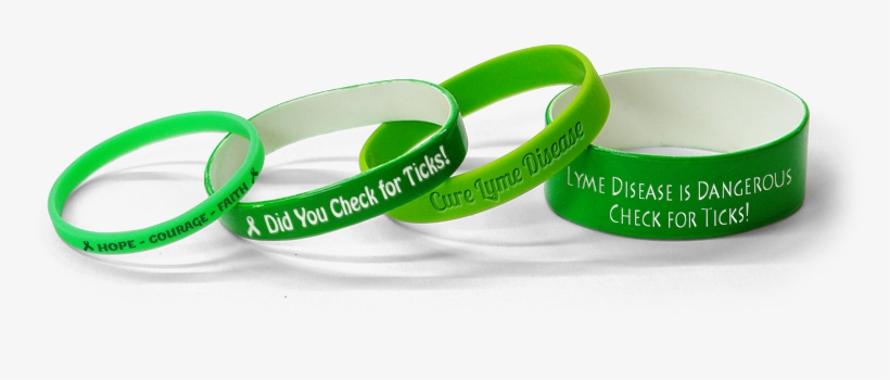 Lyme Disease Awareness Bracelets - Lyme Disease Bracelets, transparent png #5894524