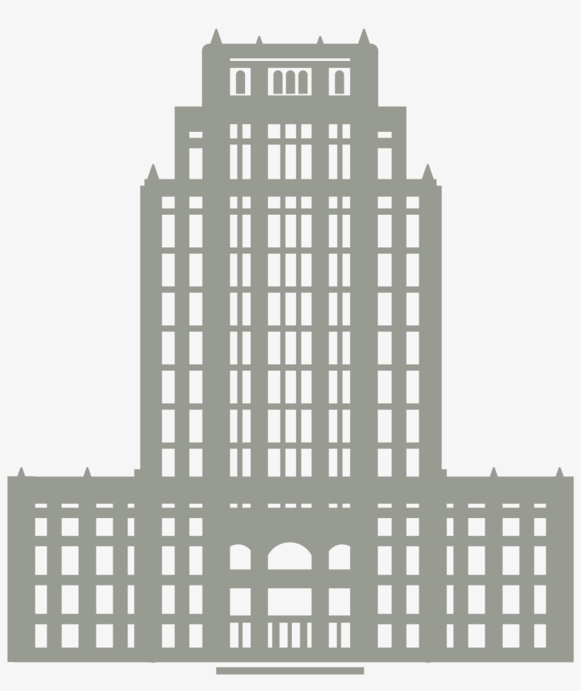 Atlanta City Hall - Tower Block, transparent png #5894941