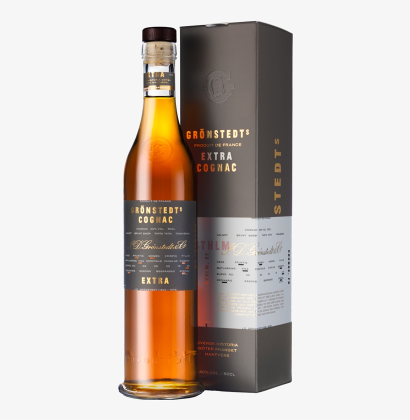 Grönstedts Extra 50 Cl - Single Malt Scotch Whisky, transparent png #5895339