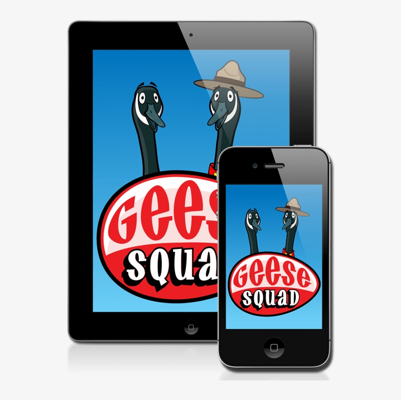 Geese Squad Ios App - Cartoon, transparent png #5895978