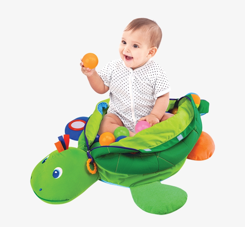 Turtle Baby Ball Pit - Melissa And Doug Ball Pit, transparent png #5896099