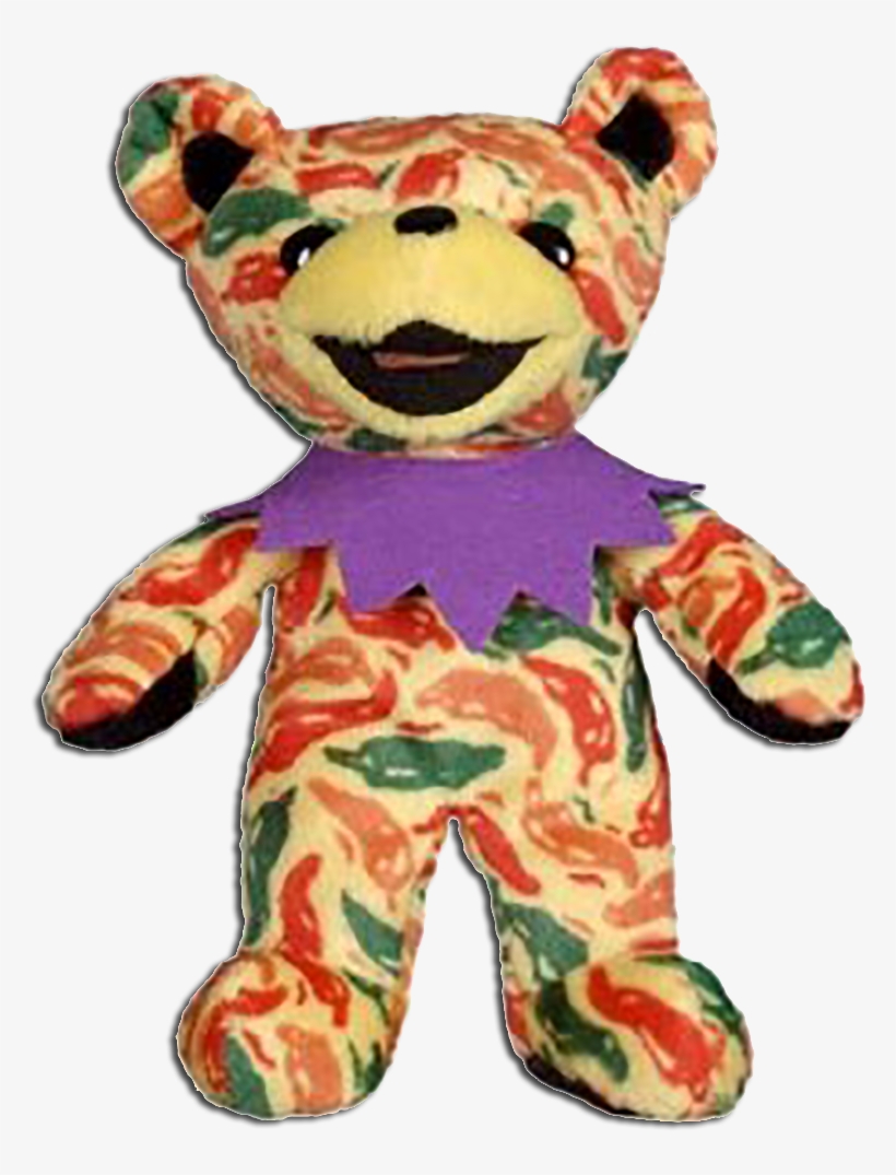 Cuddly Collectibles Bean Bears - Liquid Blue Mexicali Grateful Dead Bear, transparent png #5896499