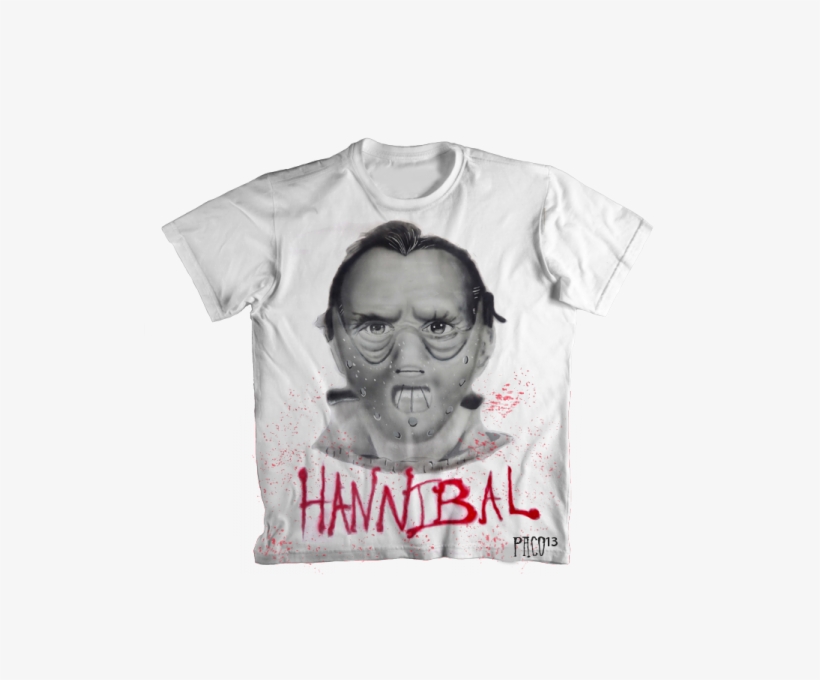 Camiseta Hannibal Lecter, transparent png #5897058