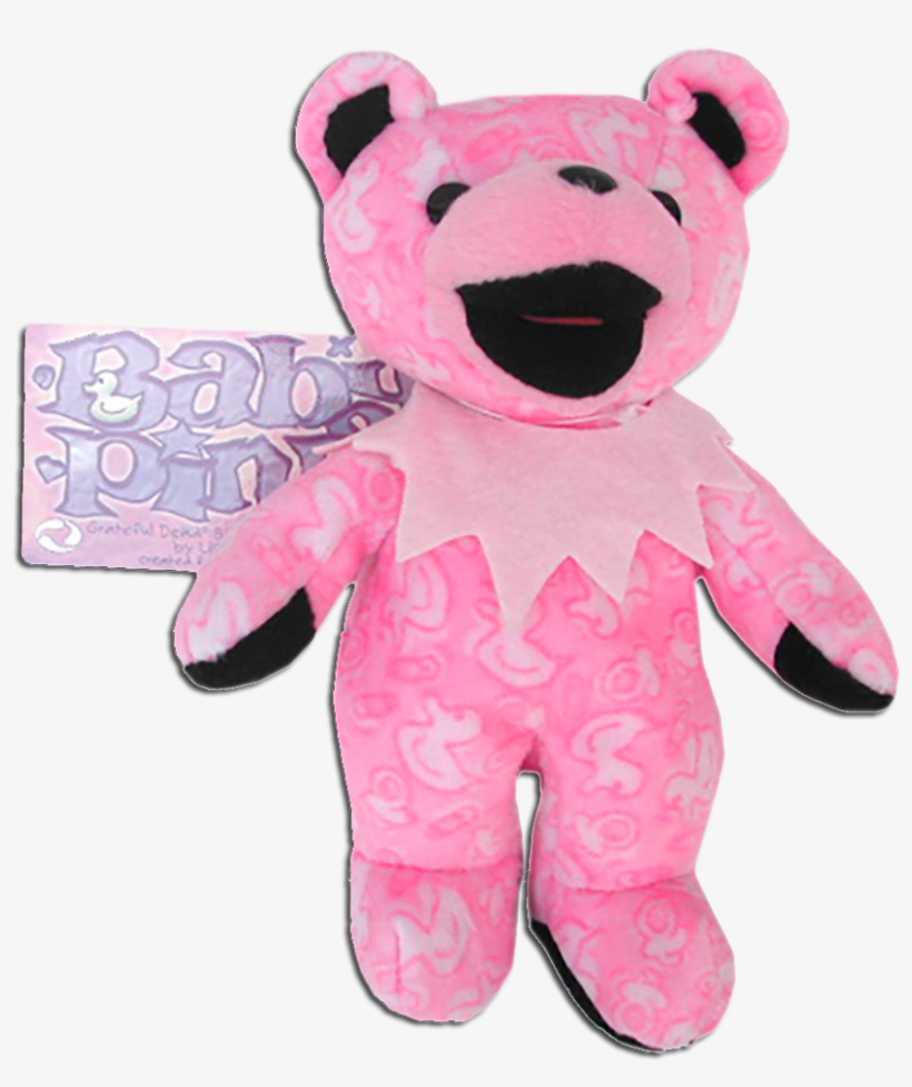Grateful Dead Baby Pink Bean Bear - Grateful Dead - Free Transparent PNG  Download - PNGkey
