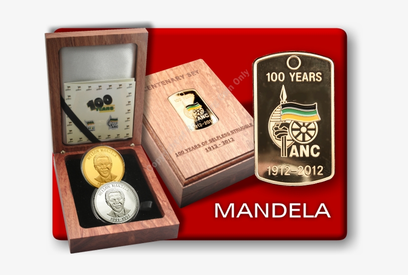 2012 Gold Proof Mandela Unity In Diversity Medallion - Nelson Mandela Centenary Set, transparent png #5897269