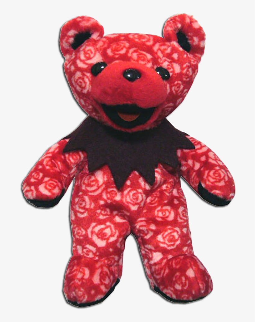 Grateful Dead Beauty Bean Bear - Concert, transparent png #5897405