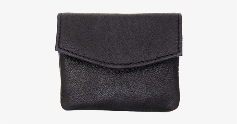 Smart Lille Pung Til Dame Og Herre I Læder Sort Tilbud - Birkmond, transparent png #5898977