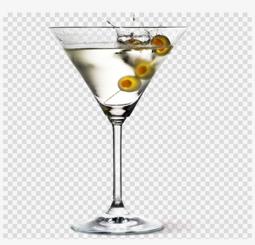 Drink Martini Clipart Vodka Martini Cocktail - Transparent Martini Glass Png, transparent png #5899851