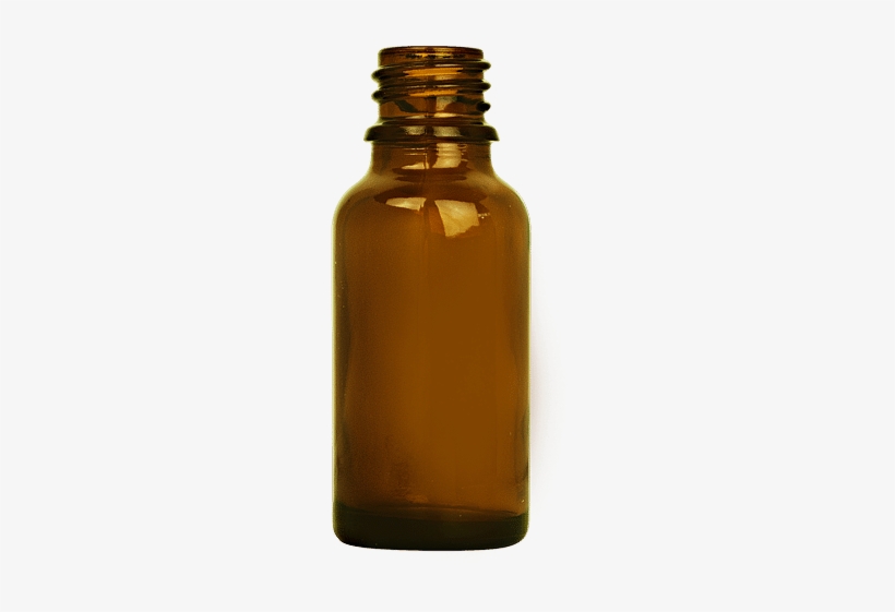 Dropper Bottle 015ml Gl18 Glass Amber - Glass, transparent png #590044