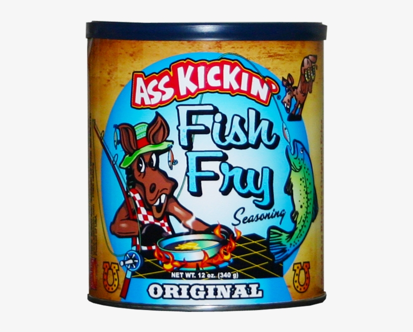 Ass Kickin' Original Fish Fry - Ass Kickin' Original Fish Fry Seasoning, transparent png #590046