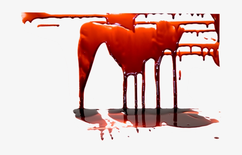 Blood Splatter Forty-four - Blood Psd, transparent png #590229