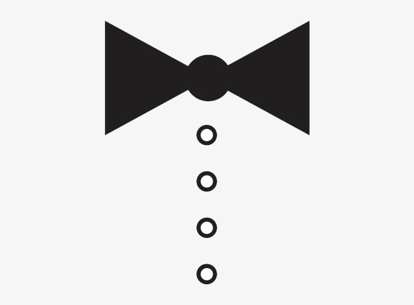 Black Bow Tie Art, transparent png #591085