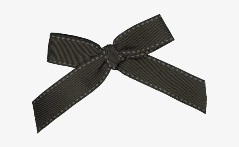 Black Bow Ribbon Png Pic - Png Arts, transparent png #591166