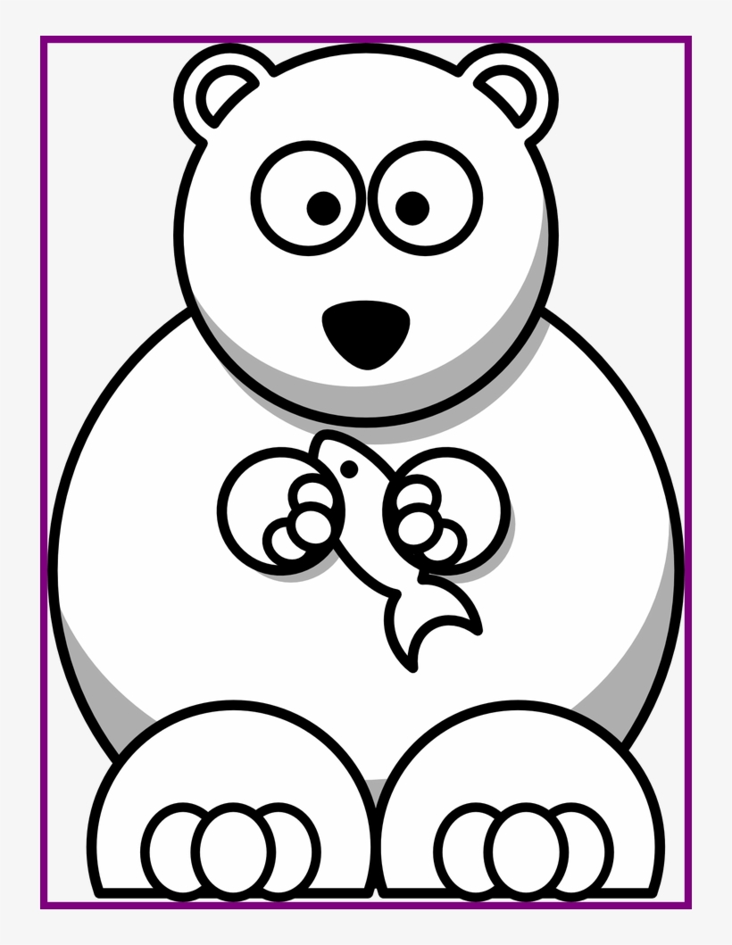 Collection Of Free Bear Drawing Cartoon Download On - Cute Easy Draw Polar Bear Drawings, transparent png #591213