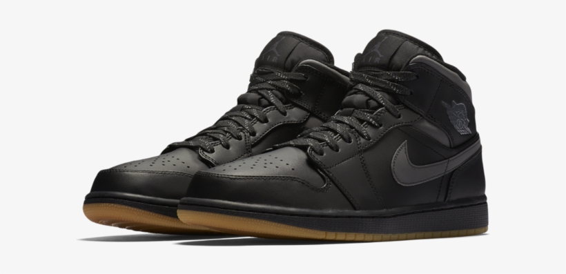 Jordan - Air Jordan 1 Mid Winterized Men's Shoe, transparent png #591500
