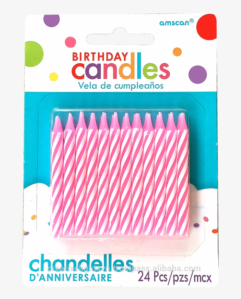 Colored Spiral Birthday Candles - Blue Star Spiral Birthday Candles 8ct, transparent png #591552