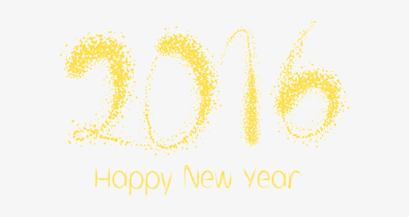 Happy New Year 2016 - Happy New Year 2016 Png, transparent png #591867