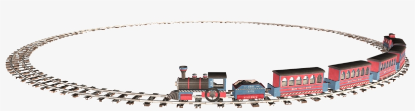 Free Icons Png - Toy Train And Track Clipart, transparent png #591902