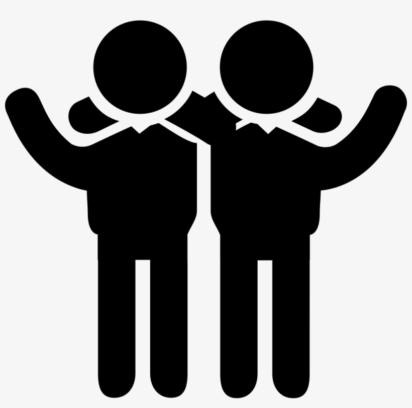 Friend Silhouette At Getdrawings - Friend Png, transparent png #592141
