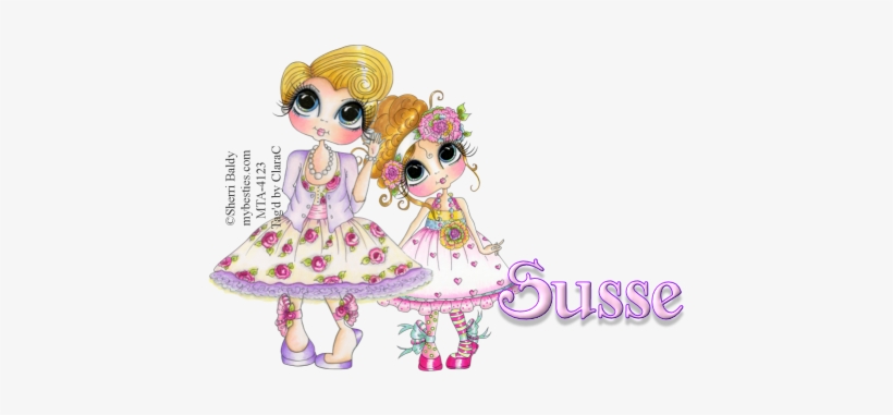 Bestfriends-susse - My Besties Clear Stamps 4"x6"-mom, transparent png #592441