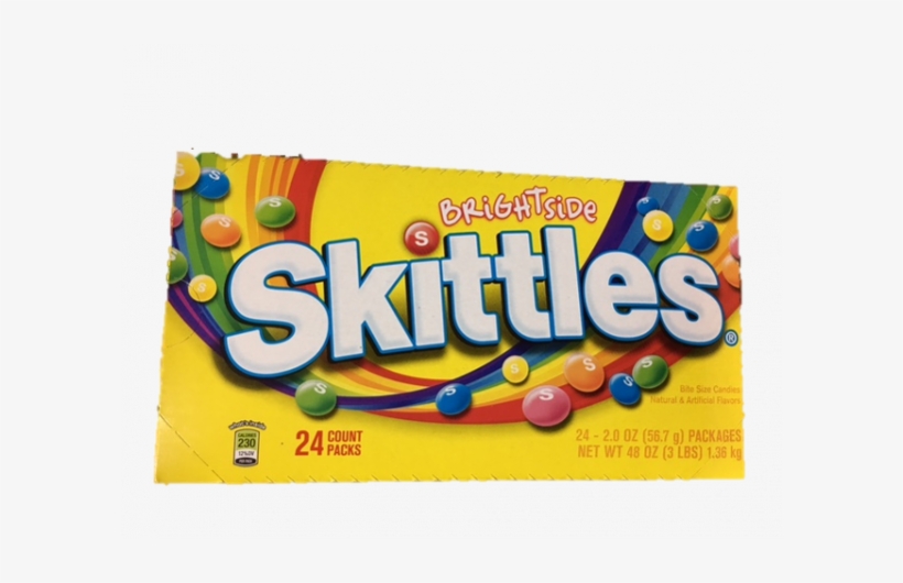 Skittles Brightside 2 Oz Buy It At Www - Skittles Brightside 24 Count Box, transparent png #592614