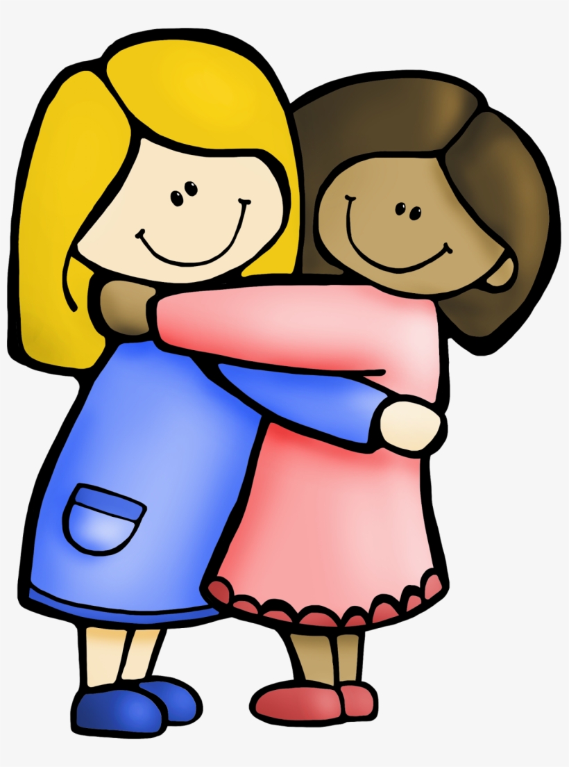 Pictures Of Best Friends Clipart - Clip Art, transparent png #592638