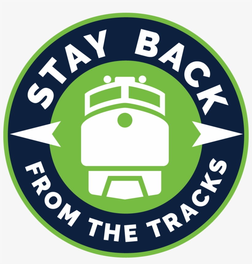 Logo For Stay Back From The Tracks Safety Campaign - Boston Bruins, transparent png #592860