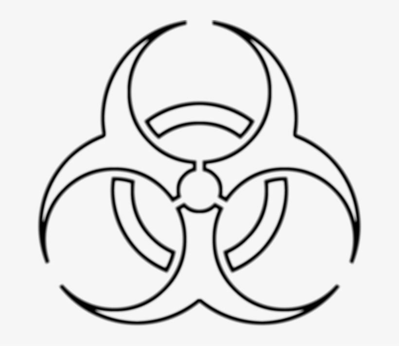 Cycles Realistic Texturing Help - Biohazard Outline, transparent png #592935
