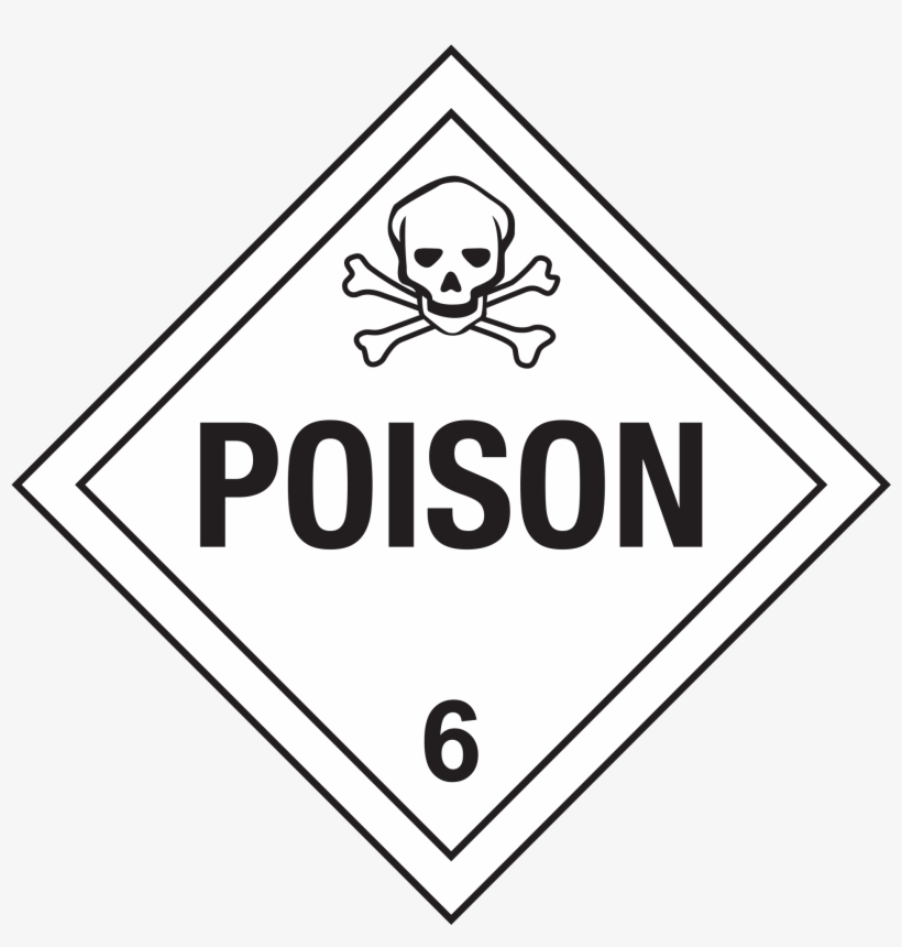 Personal Injury Law Firm - Poison Label Clip Art, transparent png #593149