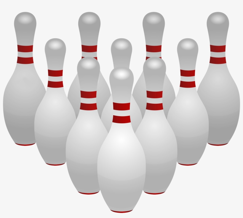 Bowling Pins Png Clipart - Bowling Pins, transparent png #593184