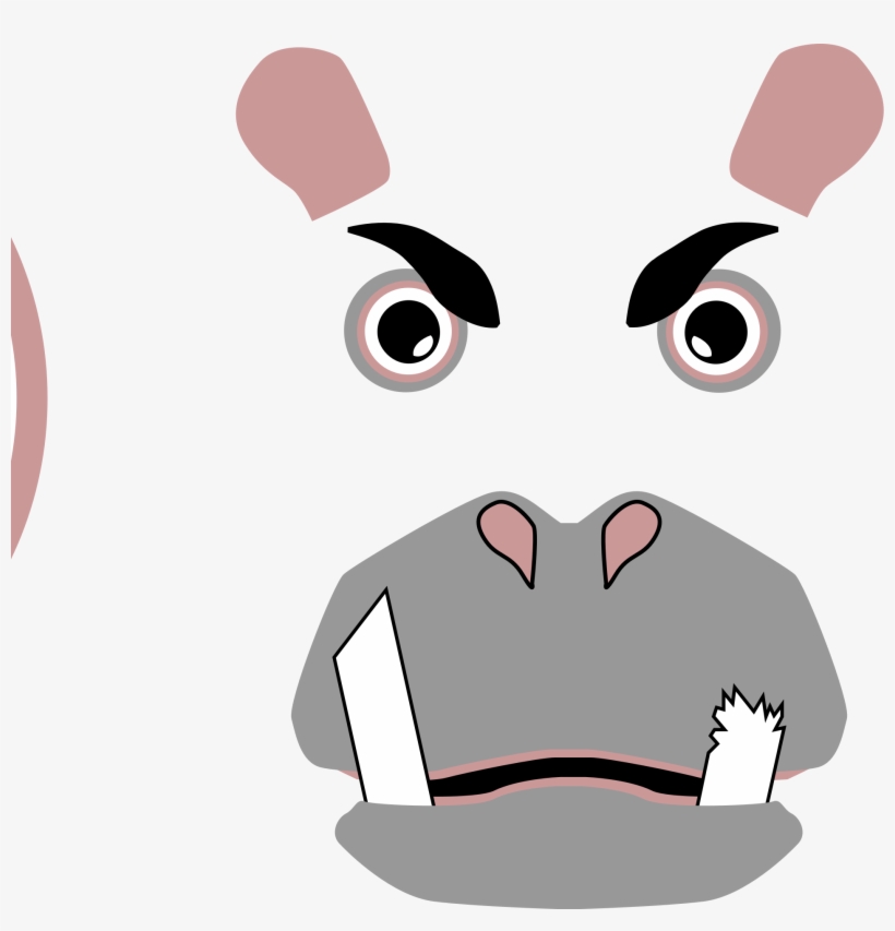 Best Friends Forever Hippopotamus Friendship Computer - Angry Hippo Png, transparent png #593207