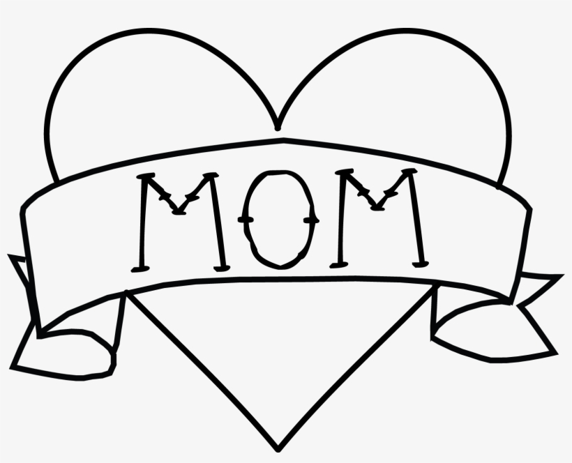 Mom Tattoo Png - Mothers Day Pictures That You Can Draw, transparent png #593317