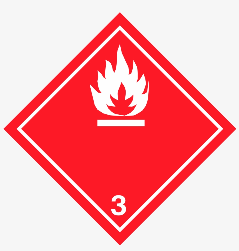 Flammable Liquids - Dangerous Goods Class 2, transparent png #593318