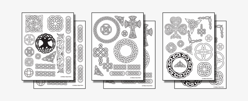 Stick 'n Burn Celtic Knots And Motifs - Psi Return Address Stamp 198, transparent png #593371